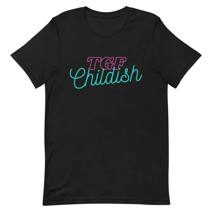 Cereal TGF Childish Oversized T-Shirt Black