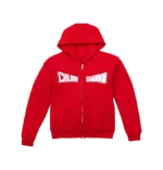 Childish Gambino Red Zip-Up Jacket