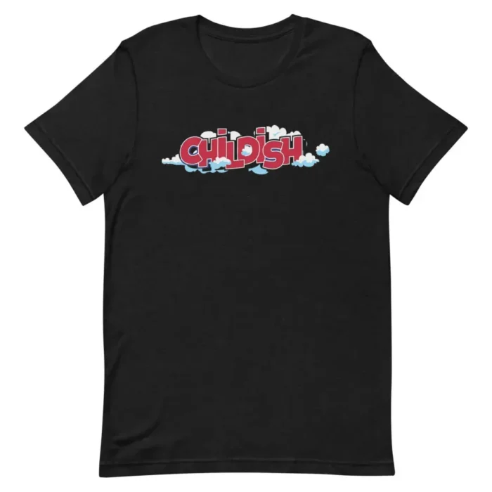 Childish Theme Park Edition Black T-Shirt